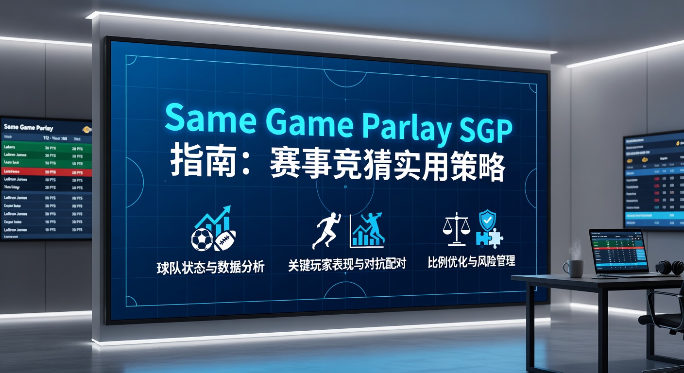 Same Game Parlay SGP 指南：竞猜策略与避坑技巧