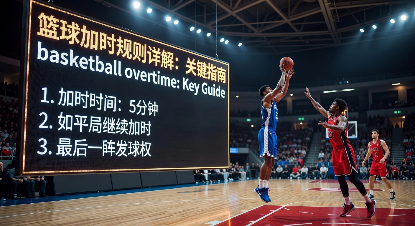篮球加时篮球加时规则：NBA加时赛详解