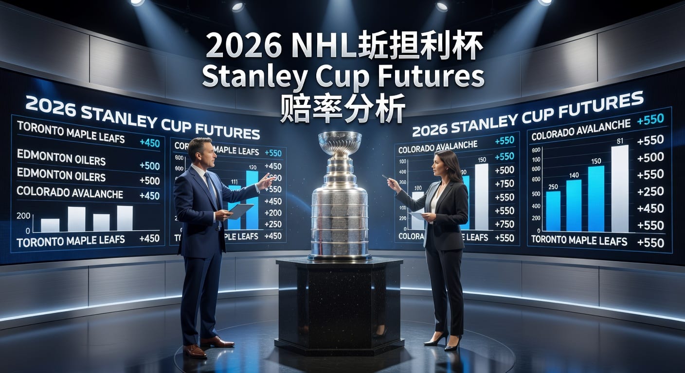 NHL斯坦利杯 Stanley Cup Futures 2024赔率分析