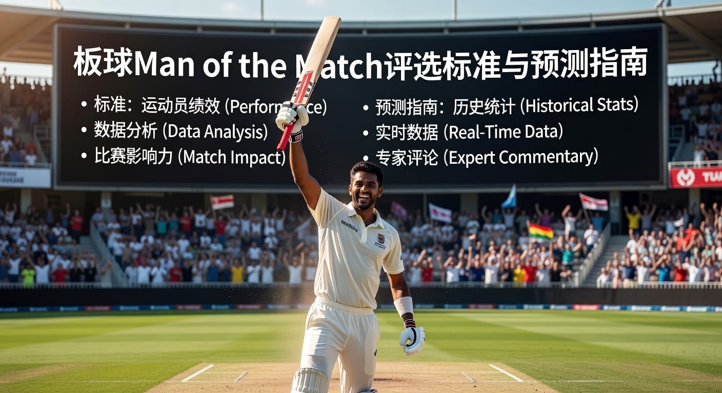 板球Man of the Match评选标准&获奖者分析