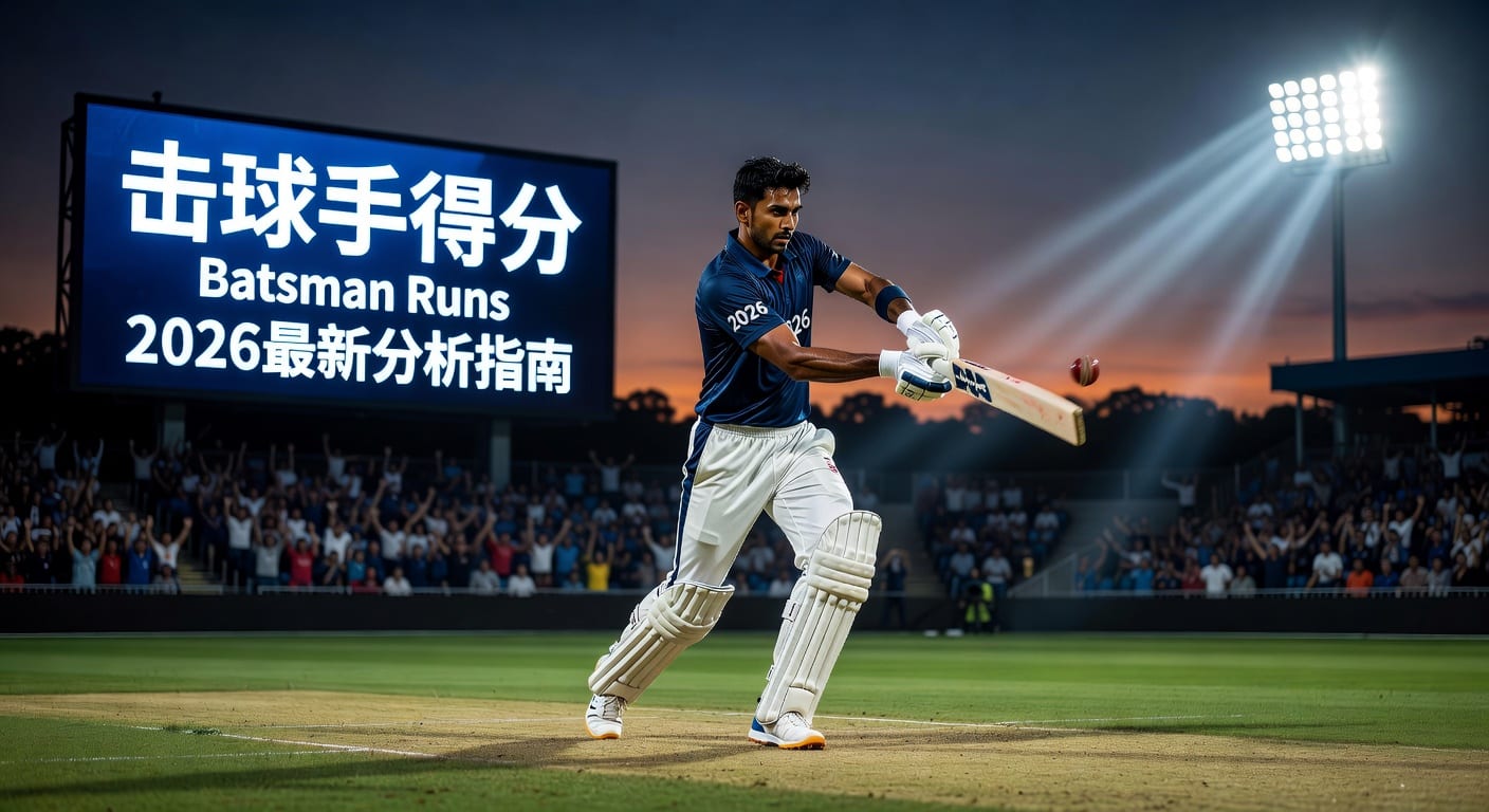 击球手得分 Batsman Runs：最新分析与赛事预测