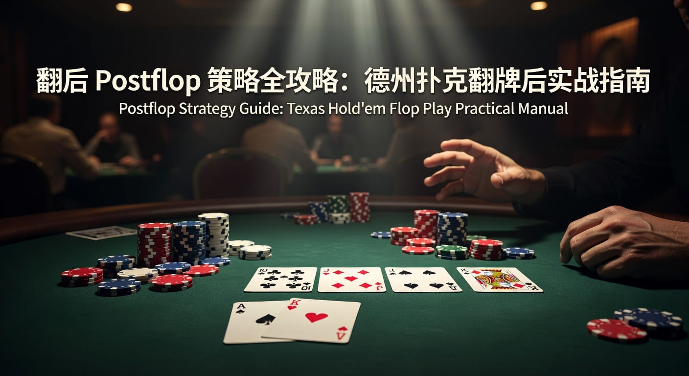 翻后 Postflop 策略：赛事分析高手技巧