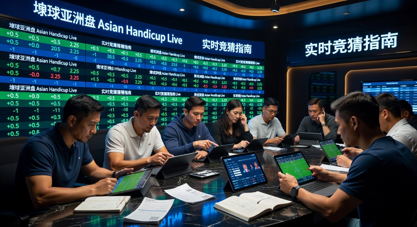 滚球亚洲盘 Asian Handicap Live 攻略：实时赛事分析技巧