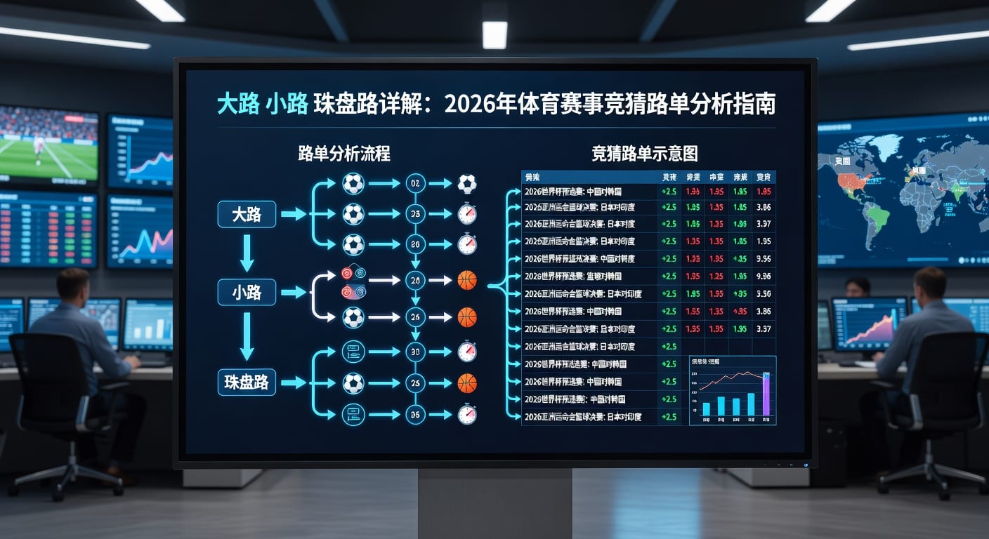 大路走势分析：足球赛事竞猜指南