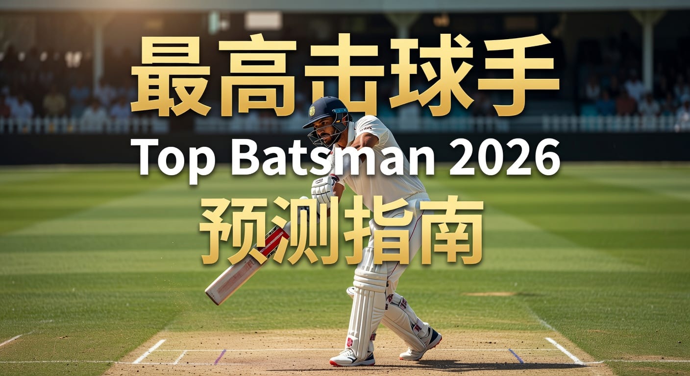 2026年最高击球手 Top Batsman 排名预测